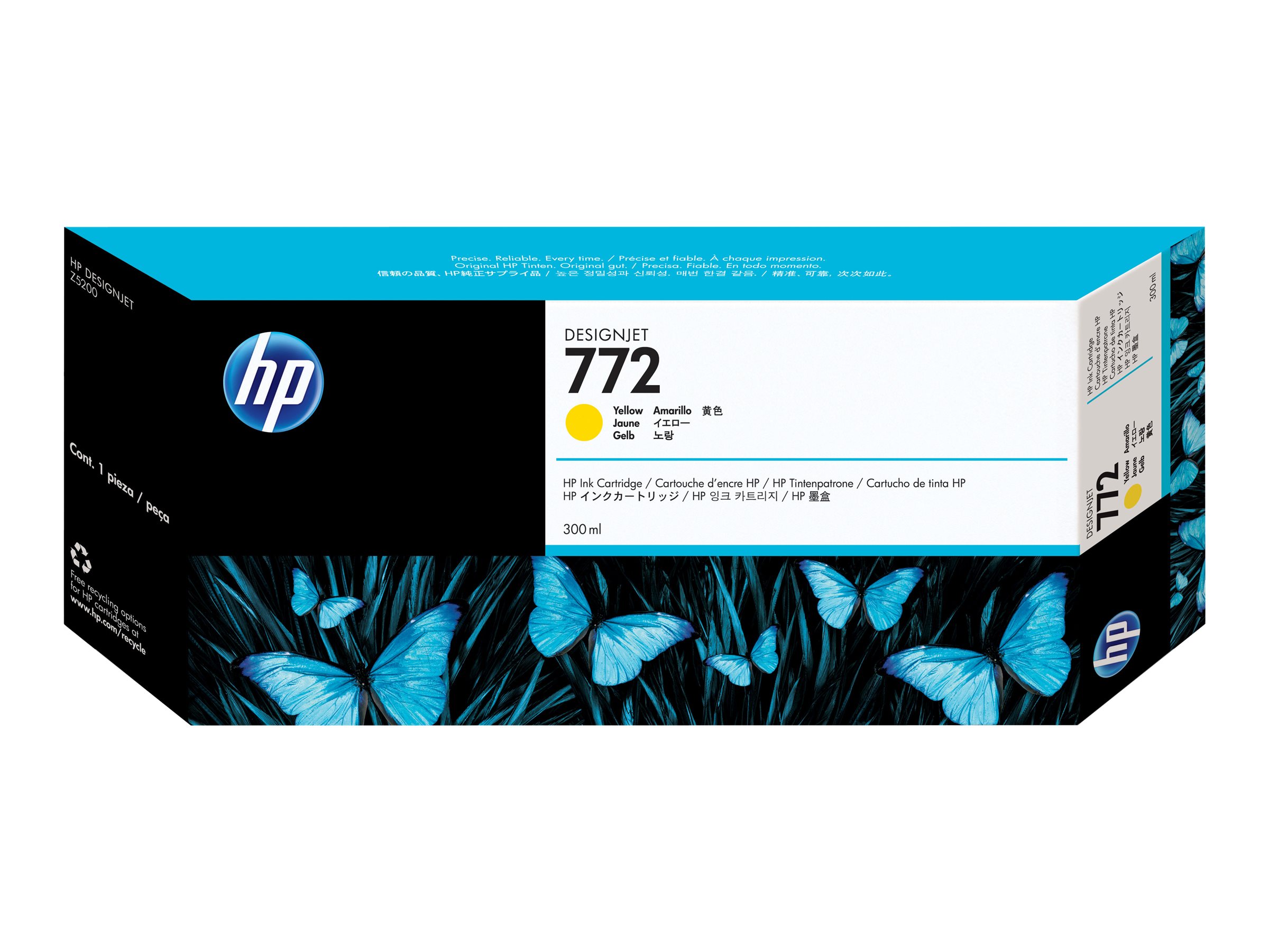 HP 772 - 300 ml - Gelb - Original - DesignJet - Tintenpatrone