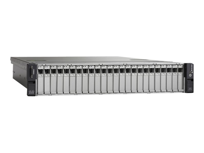 Cisco UCS C240 M3 High-Density Rack-Mount Server Small Form Factor - Server - Rack-Montage - 2U - zweiweg - 2 x Xeon E5-2680 / 2