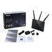 ASUS 4G-AX56 - - Wireless Router - - WWAN 4-Port-Switch - 1GbE - Wi-Fi 6 - Dual-Band Wartung nicht enthalten