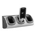 Zebra 3-Slot High Density Locking Cradle - Handheld-Ladestation - Ausgangsanschlsse: 3 - fr Zebra MC18, MC18 Personal Shopper,