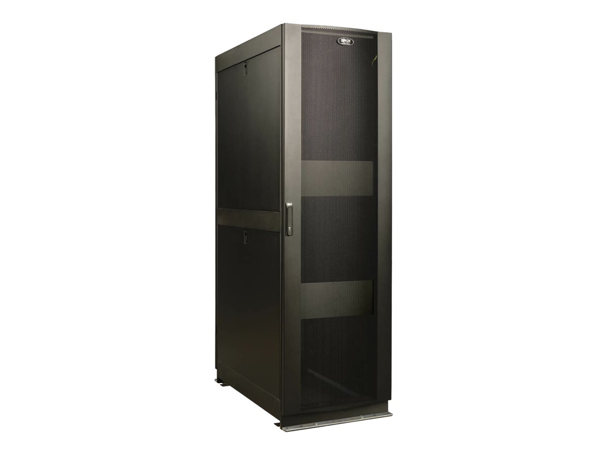 Tripp Lite 42U Rack Enclosure Server Cabinet w/ Doors & Sides Seismic - Schrank Netzwerkschrank - Schwarz - 42HE - 48.3 cm (19