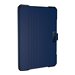 UAG Case for iPad 10.2-in (9/8/7 Gen, 2021/2020/2019) - Metropolis Cobalt - Hintere Abdeckung fr Tablet - Polyurethan, Thermopl
