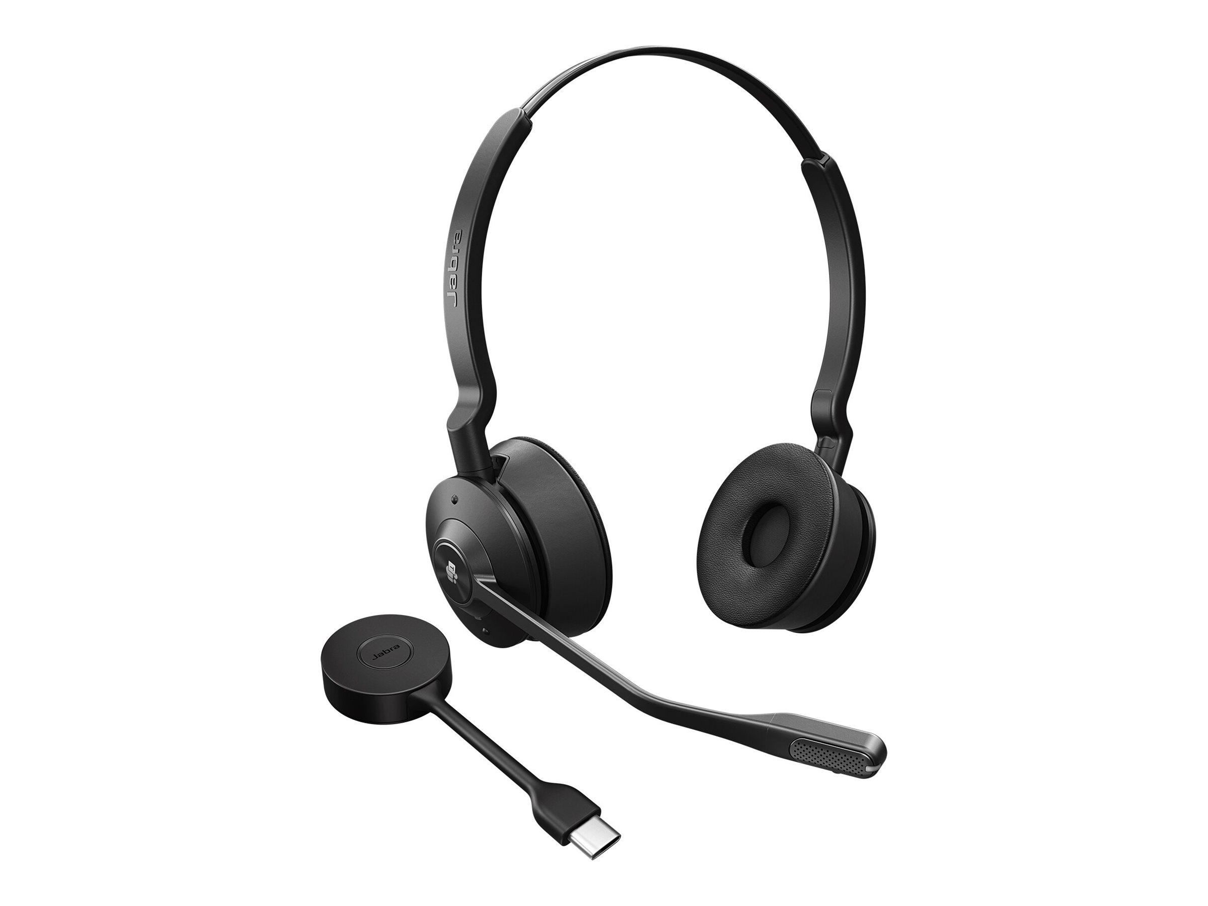 Jabra Engage 55 Stereo - Headset - On-Ear - DECT - kabellos - Optimized for Microsoft Teams