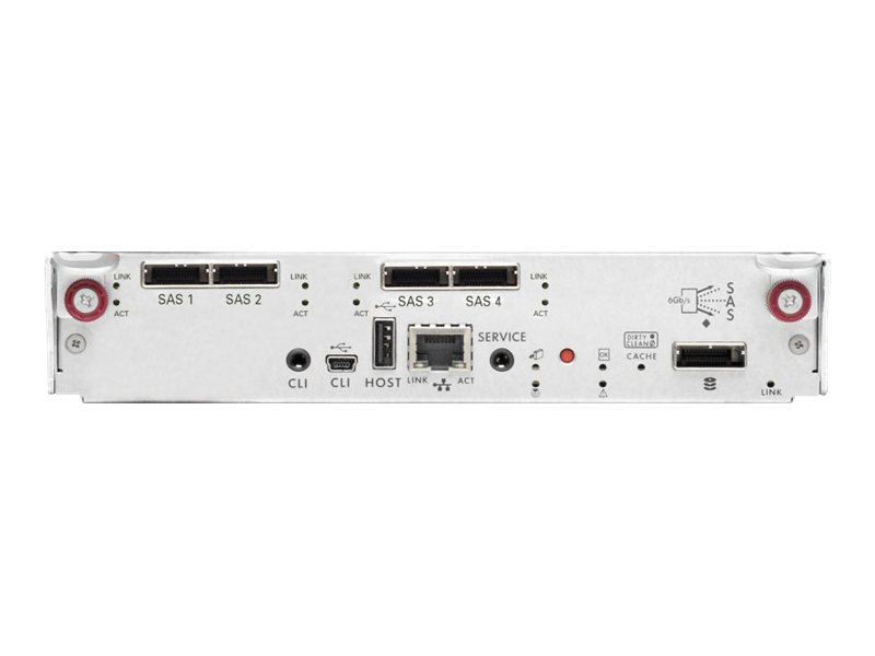 HPE StorageWorks Modular Smart Array P2000 G3 - Speichercontroller (RAID) - SATA 3Gb/s / SAS 6Gb/s - RAID RAID 0, 1, 3, 5, 6, 10