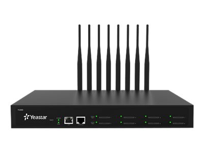 Tiptel Yeastar NeoGate TG800 - VoIP-Gateway - 100Mb LAN - GSM 850/900/1800/1900 - 1U