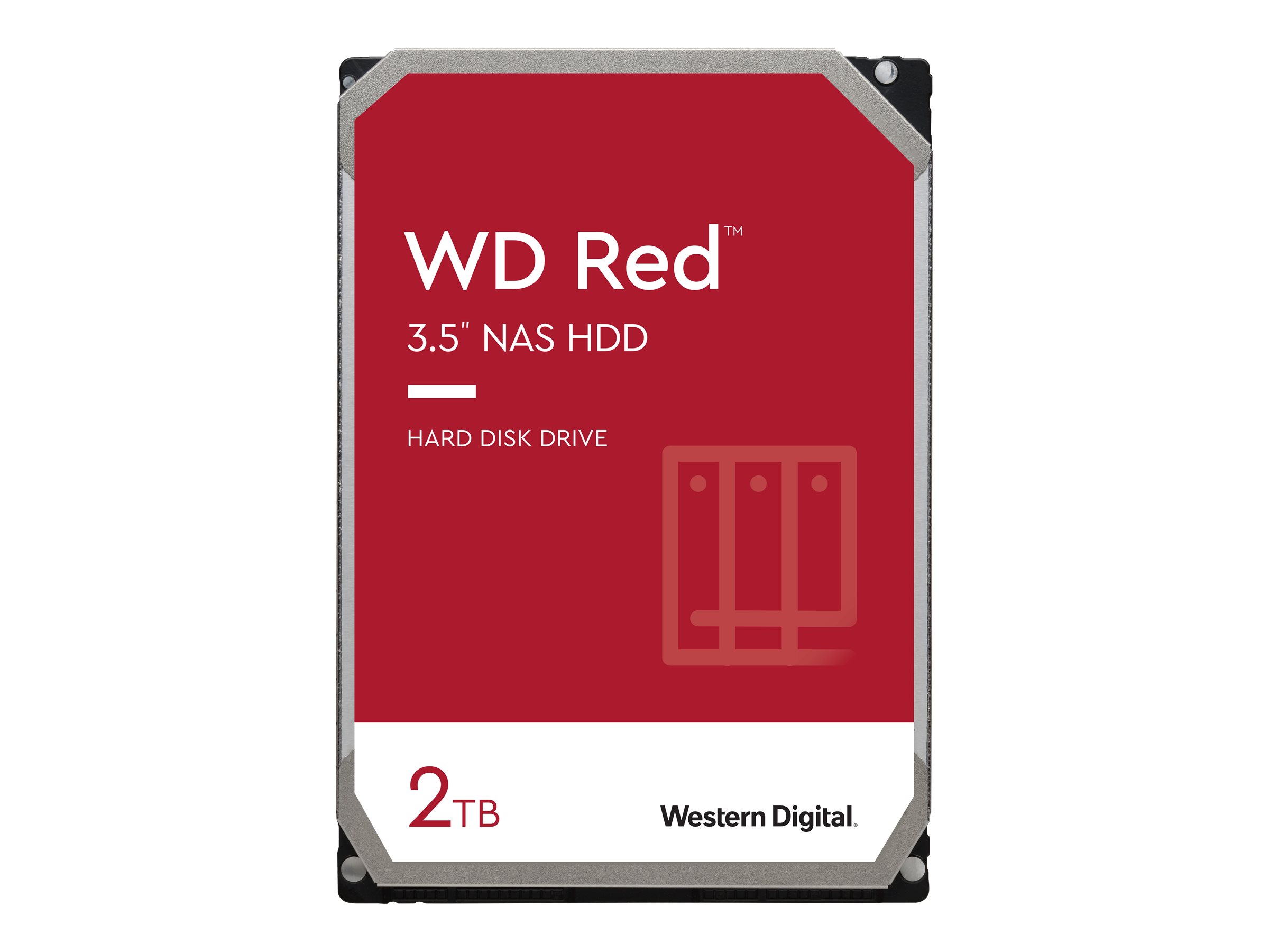 WD Red WD20EFAX - Festplatte - 2 TB - intern - 3.5