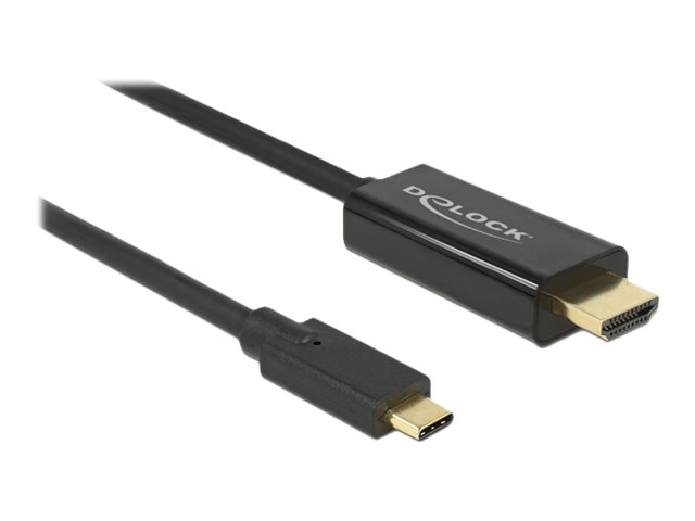 DeLOCK - Externer Videoadapter - USB-C - DisplayPort - Schwarz - retail