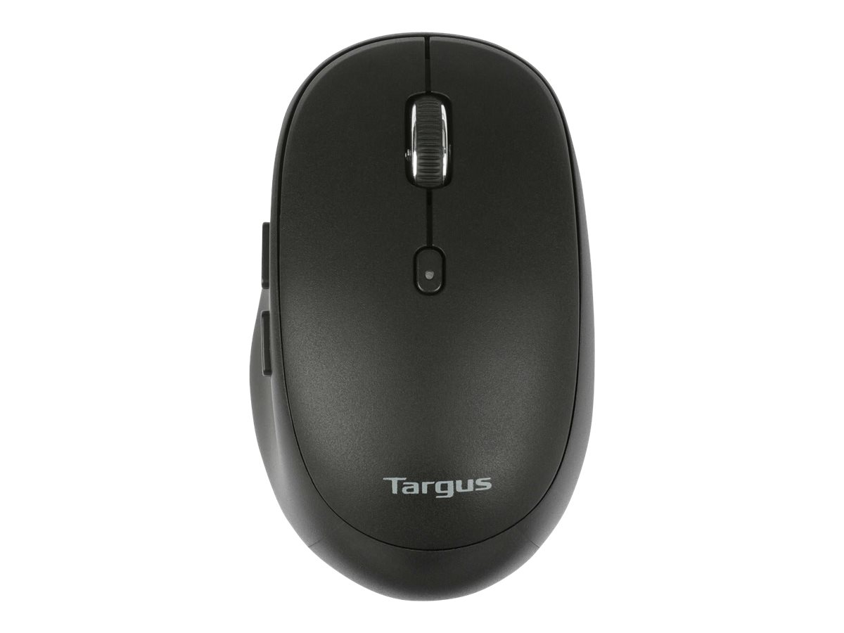 Targus Multi Device Midsize Comfort - Maus - antimikrobiell - kabellos - Bluetooth, 2.4 GHz