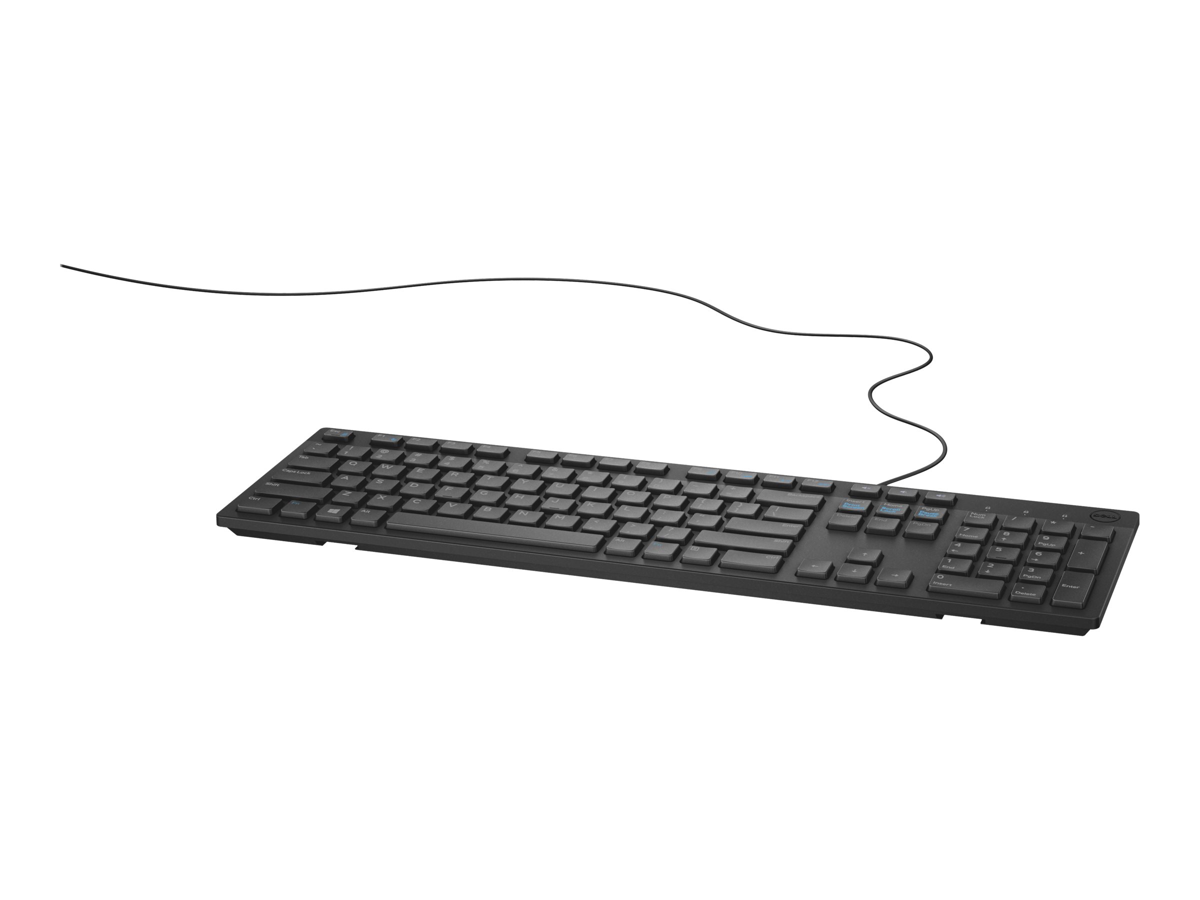 Dell KB216 - Tastatur - USB - Deutsch (Schweiz) - Schwarz