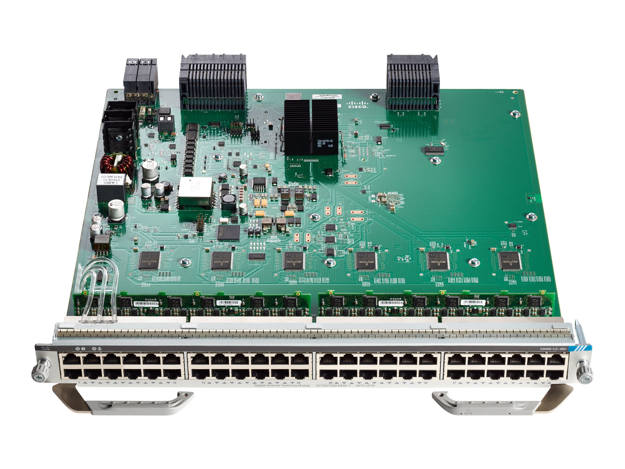 Cisco Catalyst 9400 Series Line Card - Switch - 48 x 10/100/1000 - Plugin-Modul - UPOE (60 W)