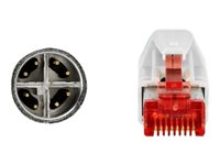 Delock - Netzwerkkabel - 8 pin M12-X (M) zu RJ-45 (M) - 1 m - SF/UTP - CAT 5e