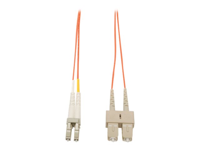 Eaton Tripp Lite Series Duplex Multimode 62.5/125 Fiber Patch Cable (LC/SC), 13M (43 ft.) - Patch-Kabel - SC multi-mode (M) zu L