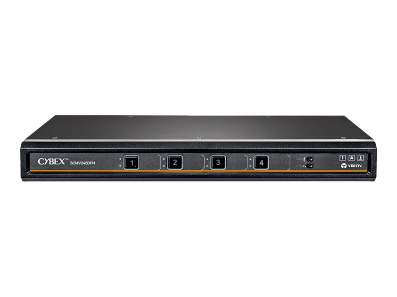 Cybex Secure MultiViewer KVM Switch SCMV2160DPH - KVM-/Audio-/USB-Switch - 16 x KVM/Audio/USB - 1 lokaler Benutzer - AC 100 - 24