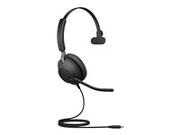 Jabra Evolve2 40 SE UC Mono - Headset - On-Ear - kabelgebunden - USB-C - Geruschisolierung