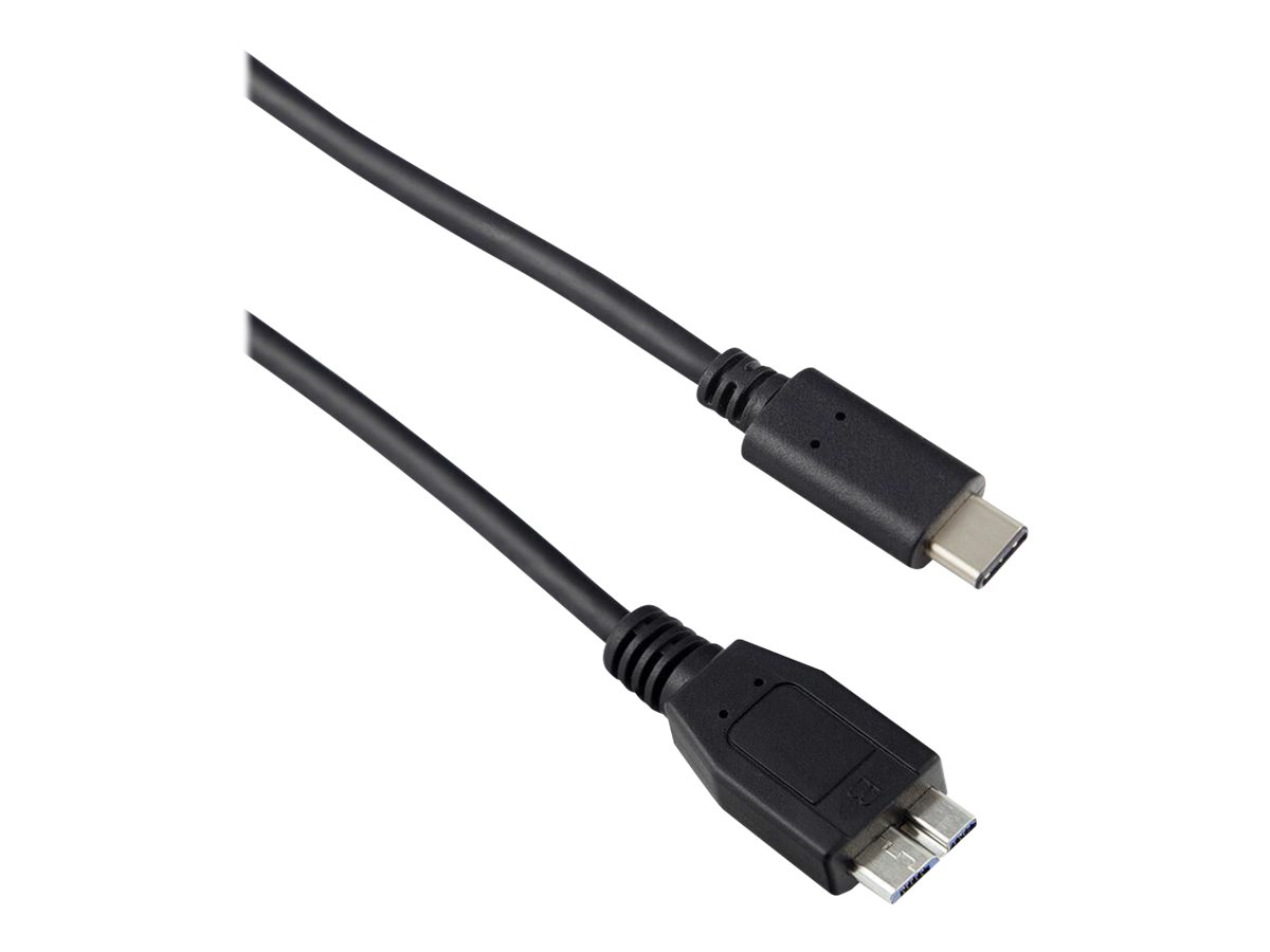 Targus - USB-Kabel - 24 pin USB-C (M) zu Micro-USB Typ B (M) - USB 3.0 - 3 A - 1 m