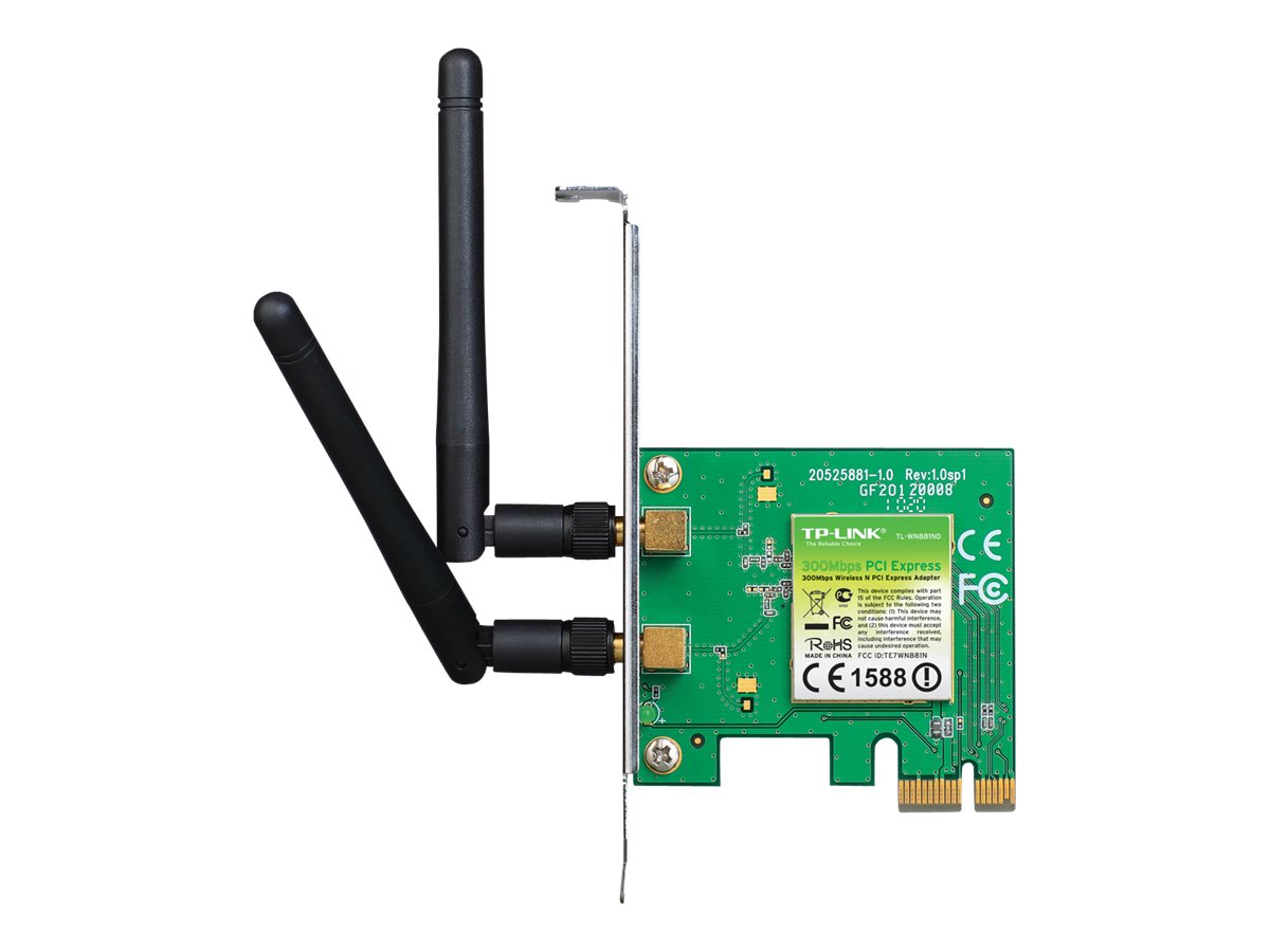 TP-Link TL-WN881ND - Netzwerkadapter - PCIe 2.0 - 802.11b/g/n