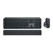 Logitech MX Keys S Combo - Tastatur-und-Maus-Set - hinterleuchtet - kabellos - Bluetooth LE - QWERTZ