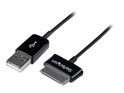 StarTech.com 3m Dock-Connector auf USB Kabel fr Samsung Galaxy Tab - Lade- / Sync-Kabel - USB-Datenkabel / Ladekabel - Lade-/Da