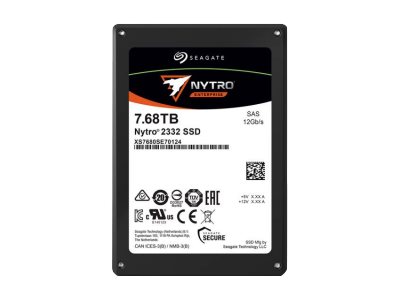 Seagate Nytro 2332 XS7680SE70124 - SSD - 7.68 TB - intern - 2.5