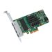 FUJITSU PLAN CP Intel I350-T4 - Netzwerkadapter - PCIe 2.1 x4 Low-Profile - Gigabit Ethernet x 4 - fr PRIMERGY CX2550 M5, CX256