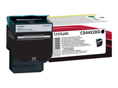Lexmark - Besonders hohe Ergiebigkeit - Schwarz - Original - Tonerpatrone LCCP - fr Lexmark C544, C546, X544, X546, X548