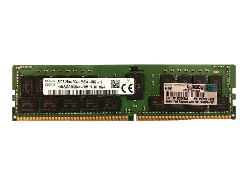 HPE SmartMemory - DDR4 - Modul - 32 GB - DIMM 288-PIN - 2933 MHz / PC4-23400