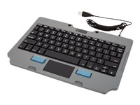 Gamber-Johnson Rugged Lite - Tastatur - mit Touchpad, Maustasten - USB - Arabisch
