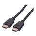 Roline - HDMI-Kabel mit Ethernet - HDMI mnnlich zu HDMI mnnlich - 5 m - abgeschirmt - Schwarz