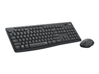 Logitech MK295 Silent - Tastatur-und-Maus-Set - kabellos - 2.4 GHz - QWERTY - Englisch