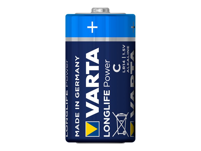Varta Longlife Power 4914 - Batterie 4 x LR14 / C Typ - Alkalisch