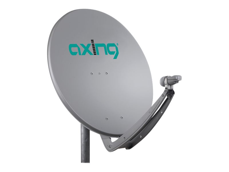 AXING premium-line SAA 85-02 - Antenne - Parabolantenne - Satellit - 38.12 dBi, 39.53 dBi - aussen, Mast