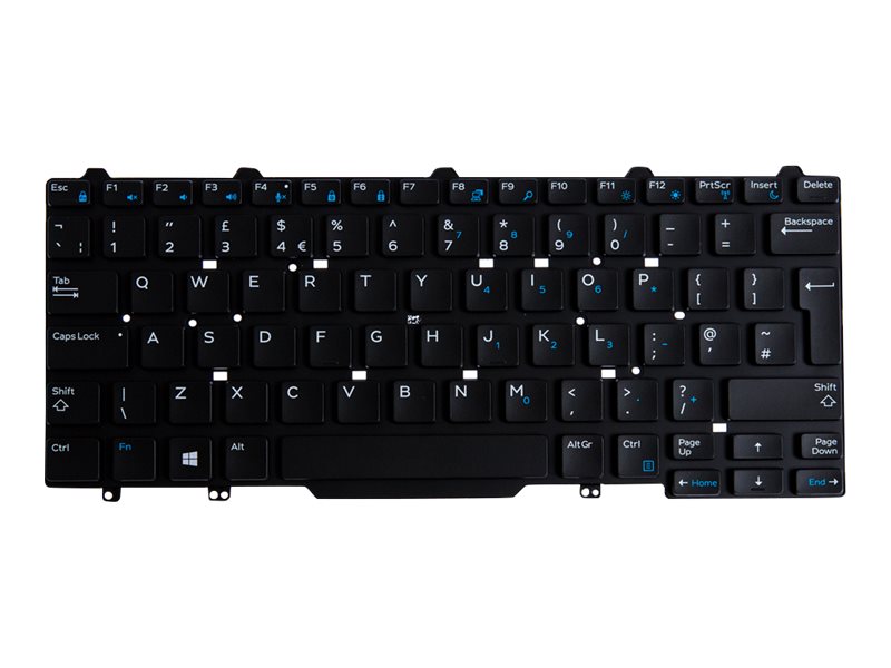 Origin Storage - Tastatur - hinterleuchtet - GB - fr Dell Latitude E6220
