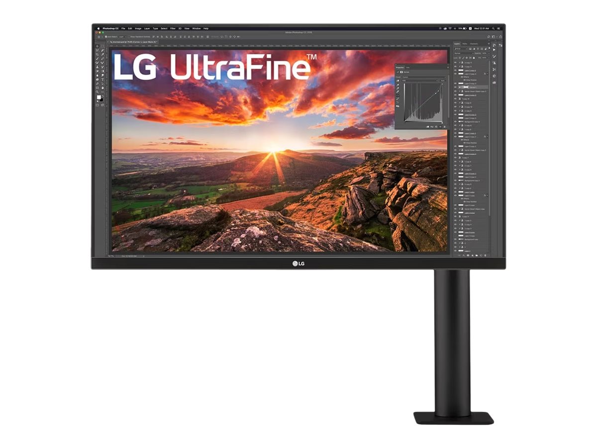 LG UltraFine Ergo 27UN880P-B - UN880P Series - LED-Monitor - 68 cm (27