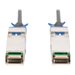 DIGITUS - 25GBase Direktanschlusskabel - SFP28 (M) zu SFP28 (M) - 2 m - abgeschirmtes Twinaxial - SFF-8432