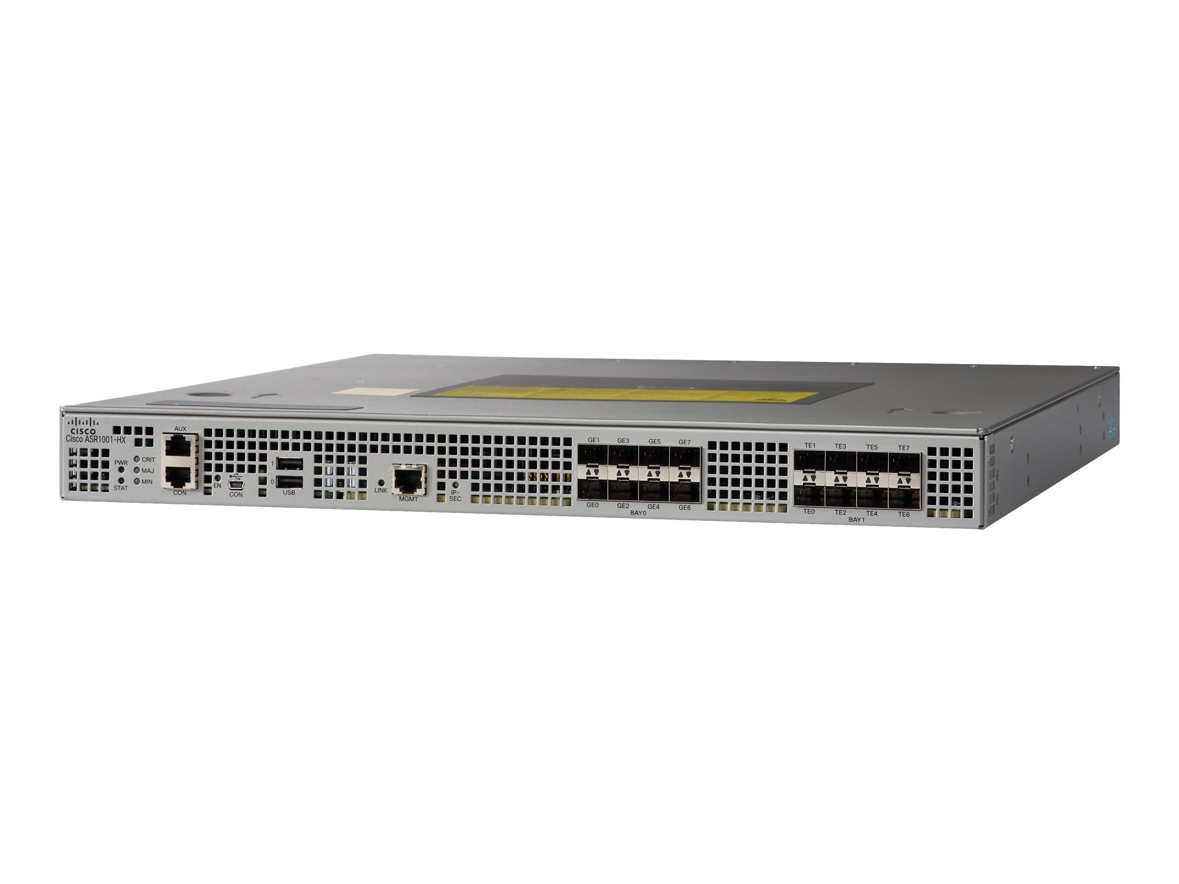 Cisco ASR 1001-HX - - Router - - 10GbE - Luftstrom von vorne nach hinten - an Rack montierbar - fr P/N: L-LIC-DNA-ADD