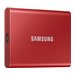 Samsung T7 MU-PC1T0R - SSD - verschlsselt - 1 TB - extern (tragbar) - USB 3.2 Gen 2 (USB-C Steckverbinder)