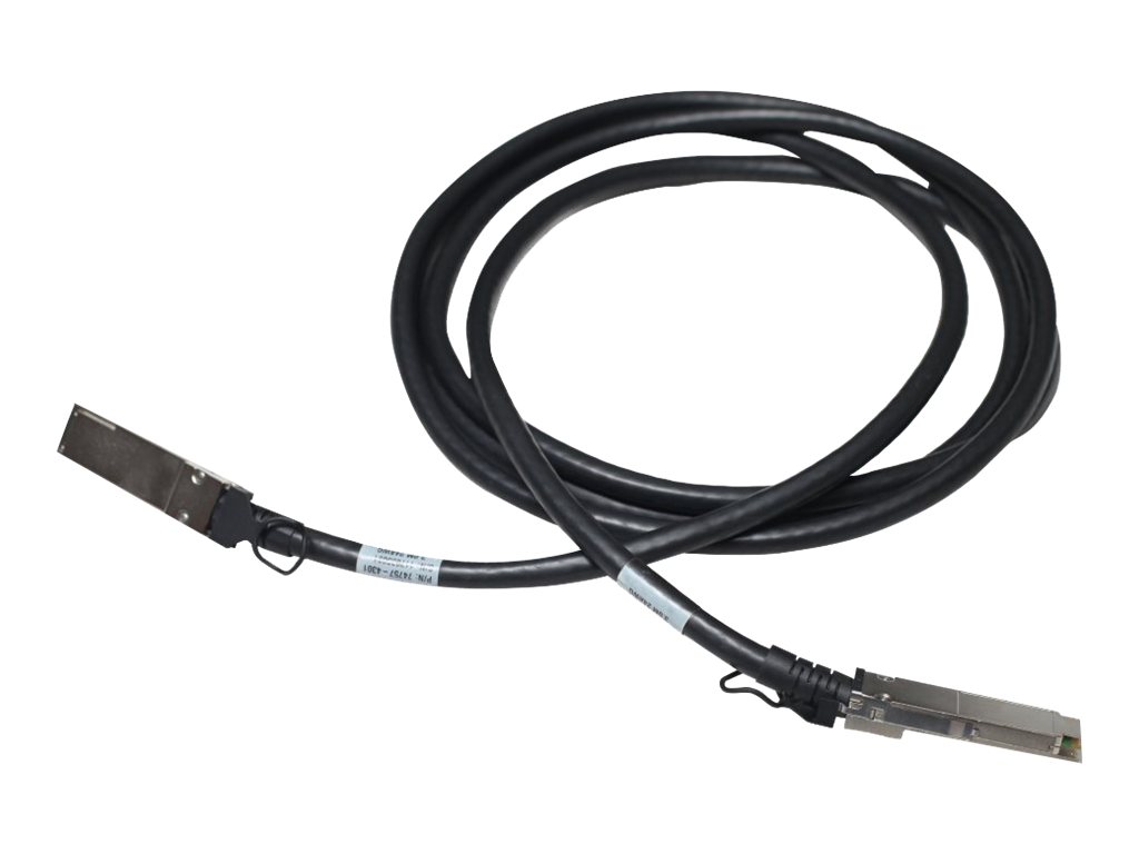 HPE X241 Direct Attach Copper Cable - InfiniBand-Kabel - QSFP zu QSFP - 3 m - für Apollo 4200, 4200 Gen10; Edgeline e920; FlexFa