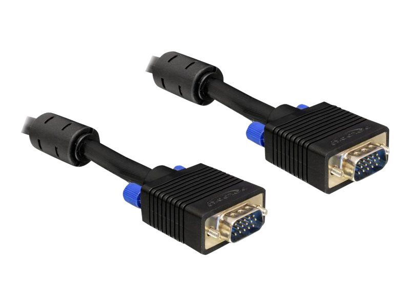 Delock - VGA-Kabel - HD-15 (VGA) (M) zu HD-15 (VGA) (M) - 20 m