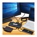Tripp Lite USB-C Dock, Triple Display - 4K 60 Hz HDMI/DisplayPort, USB 3.2 Gen 2, USB-A/USB-C Hub, GbE, 85W PD Charging, Black -