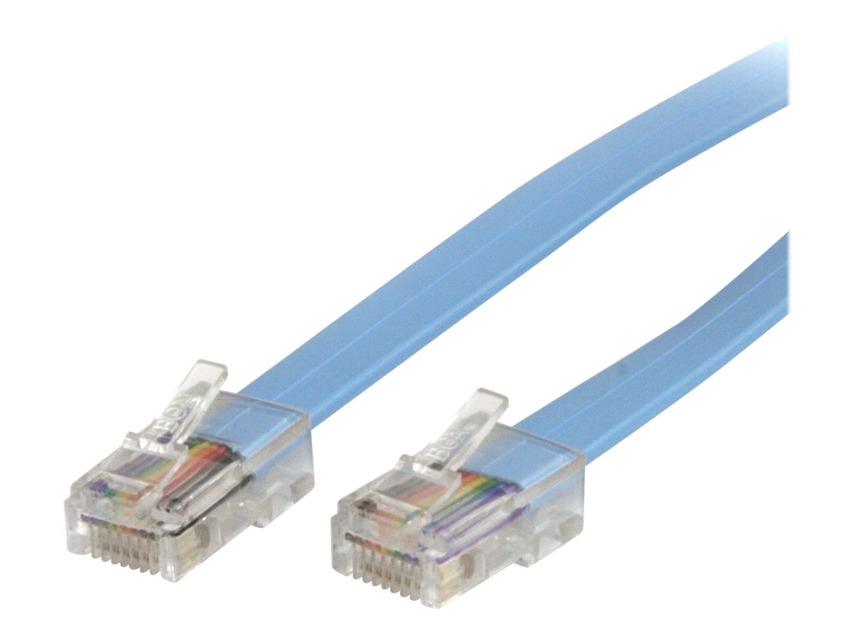 StarTech.com 1,8m Cisco Konsolen Rollover-Kabel  RJ45 Ethernet Stecker/Stecker - Netzwerkkabel - RJ-45 (M) zu RJ-45 (M) - 1.8 m