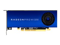 AMD Radeon Pro WX 3200 - Grafikkarten - Radeon Pro WX 3200 - 4 GB GDDR5 - PCIe 3.0 x16 Low-Profile - 4 x Mini DisplayPort