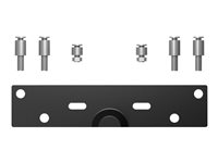 ICY BOX IB-RPA100 - Montagekomponente (Montageklammer) - fr Mini-PC - Metall - Schwarz - VESA-Halterung