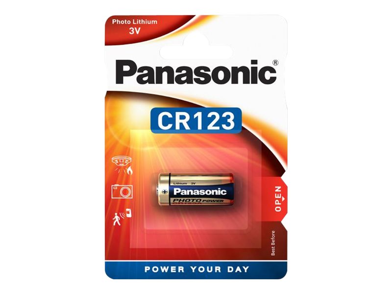 Panasonic Photo Power CR-123AL - Batterie CR123 - Li