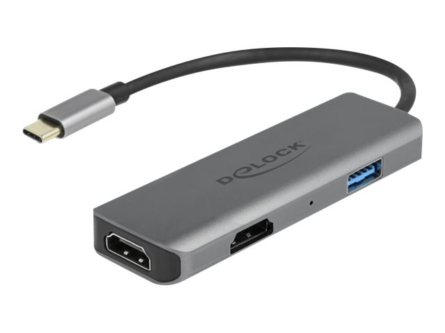 Delock - Dockingstation - USB-C / Thunderbolt 3 - 2 x HDMI