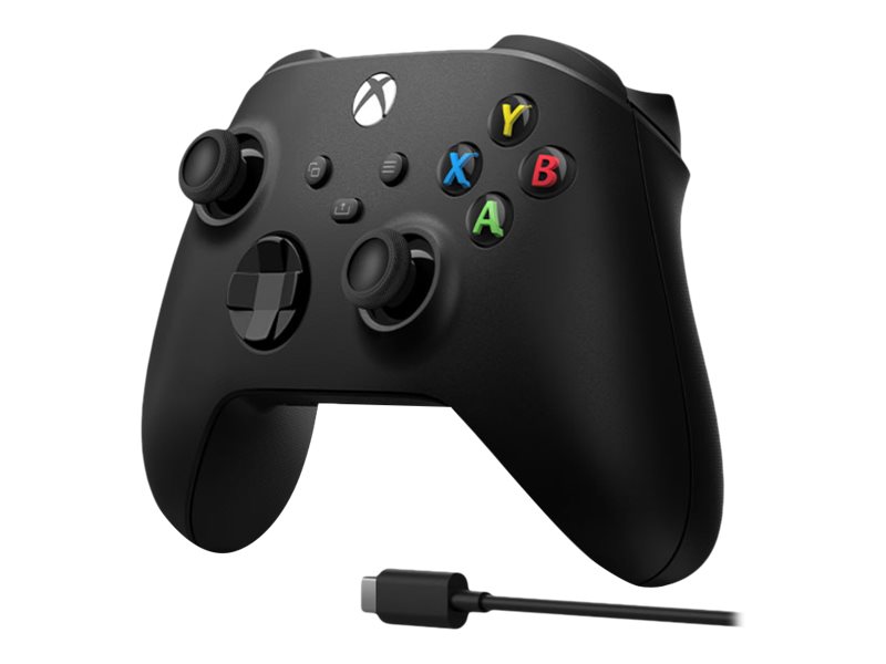 Microsoft Xbox Wireless Controller + USB-C Cable - Game Pad - kabellos - Bluetooth - für PC, Microsoft Xbox One, Android, iOS, M
