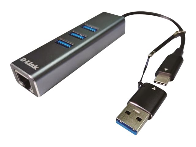 D-Link DUB-2315 - Netzwerkadapter - USB-C / Thunderbolt 3 - Gigabit Ethernet x 1