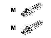 HPE - Netzwerkkabel - LC Multi-Mode (M) zu LC Multi-Mode (M) - 2 m - Glasfaser - 50/125 Mikrometer