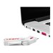 Lindy USB Port Blocker - USB-Portblocker - pink (Packung mit 4)