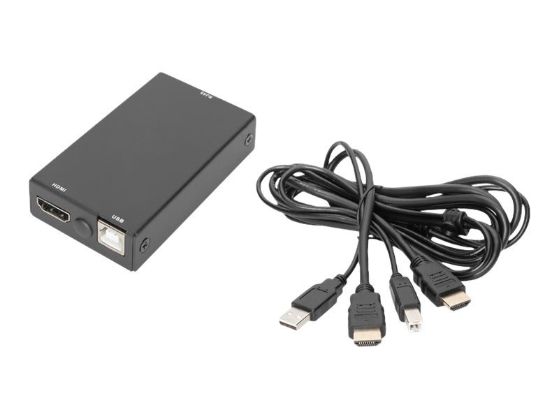DIGITUS - KVM-/Audio-Extender - USB - bis zu 60 m