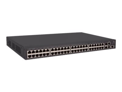 HPE FlexNetwork 5130-48G-2SFP+-2XGT EI - Switch - L3 - managed - 48 x 10/100/1000 + 2 x 1 Gigabit / 10 Gigabit SFP+ + 2 x 10 Gig